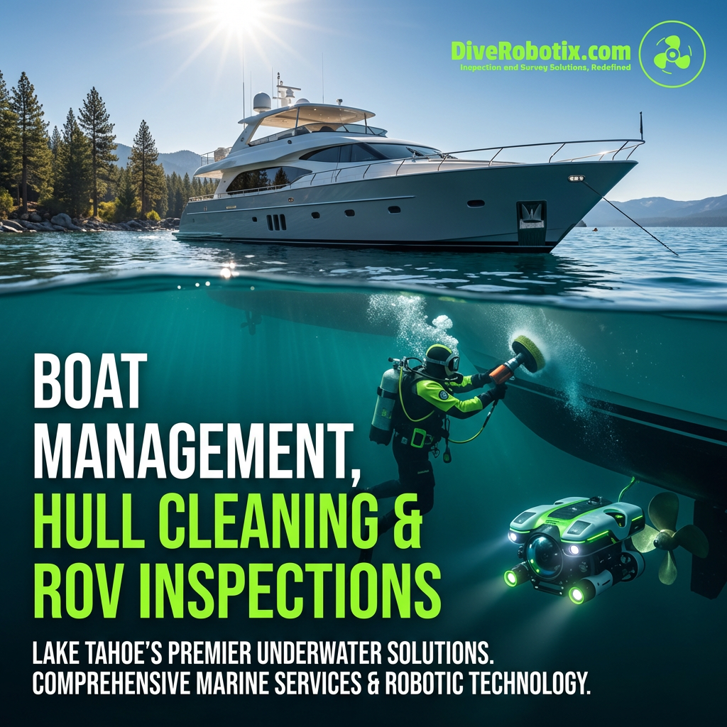 Lake Tahoe Hull Cleaning